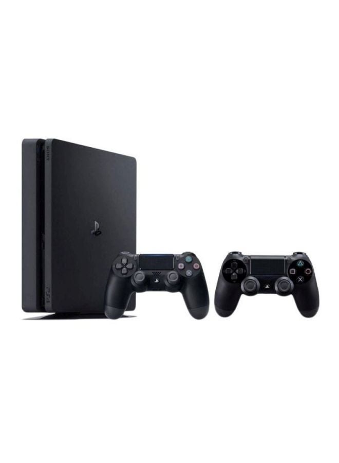 Sony PlayStation 4 Slim 500GB Console With 2 DUALSHOCK 4 Controllers - Image 1