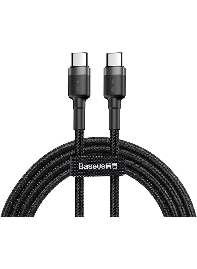 Baseus Type-C To Type-C Data Sync And Charging Cable Black/Grey - Image 3