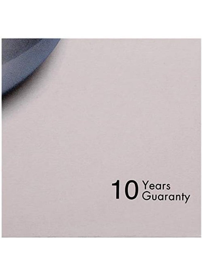 كوركماز كسرولة ألفا قوية ومتينة بتصميم فريد وخفيفة الوزن وسهلة الاستخدام مزودة بغطاء فضي 22x12سم - Image 5