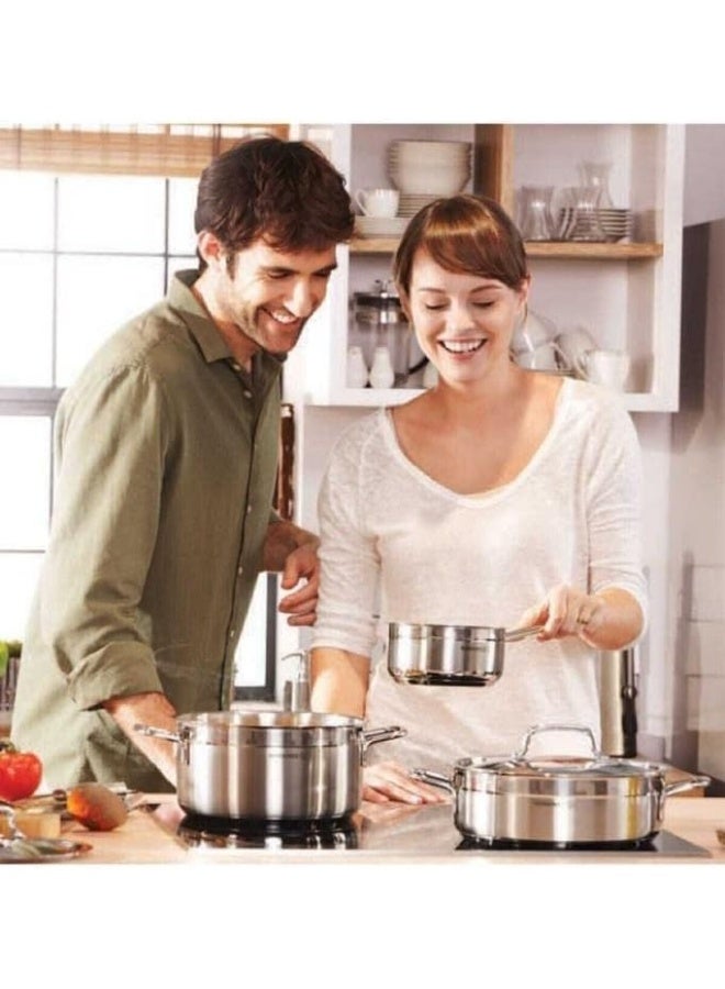 Korkmaz Alfa Saucepan Silver 1Liters  - Image 4