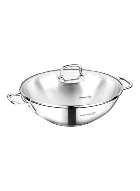 Perla Wok Silver 28x8.5cm