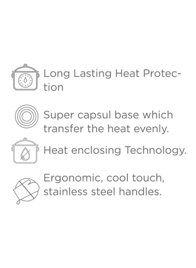 كوركماز مقلاة ووك بيرلا فضي 28x8.5سم - Image 3