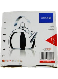 Korkmaz Tombik Tea Kettle Silver 2Liters  - Image 5