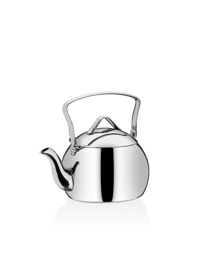 كوركماز غلاية شاي تومبيك فضي 2لترات - Image 1