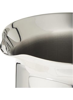 Korkmaz Orbit Milk Pot Silver/Black 1Liters  - Image 4