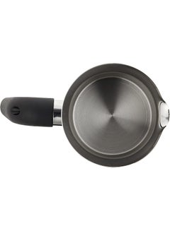 Korkmaz Orbit Milk Pot Silver/Black 1Liters  - Image 3
