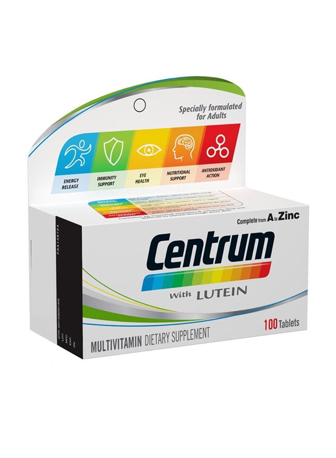 Centrum - Lutein 100 Tablets - Image 1