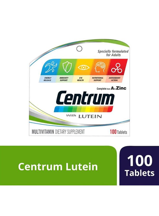Centrum - Lutein 100 Tablets - Image 1