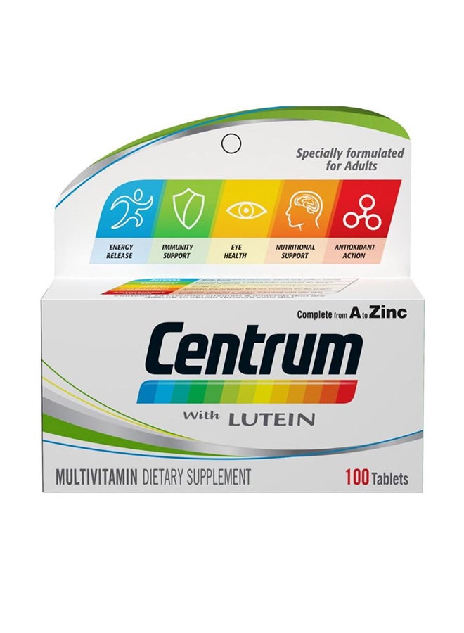 Centrum - Lutein 100 Tablets - Image 1