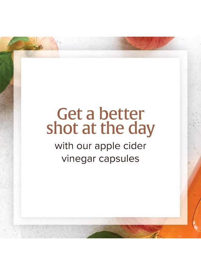 natural Factors - Fermented Apple Cider Vinegar 500 Mg 180 Easy To Swallow Capsules Packaging May Vary - Image 1