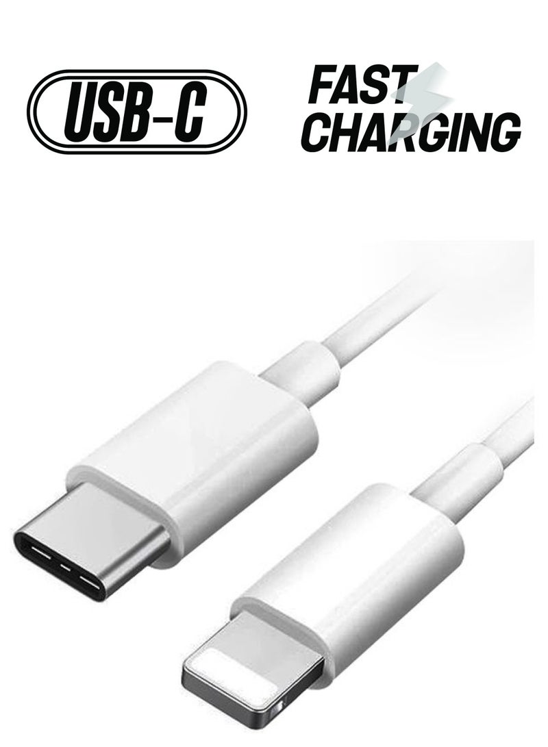 Type-C Lightning Cable White