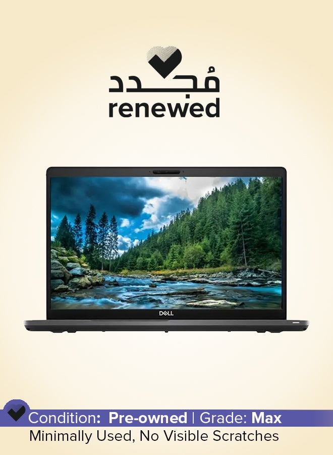Renewed - Latitude 5500 Laptop With 15.6-Inch HD Display, Core i7 Processor/8GB RAM/512GB SSD/2GB AMD Radeon 540X Graphic Card/DOS (Without Windows) Black