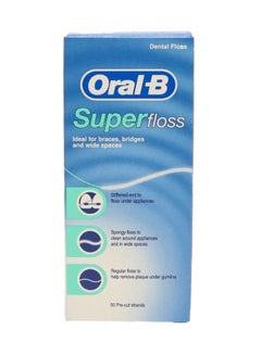 Super Floss 50 Pre-Cut Strands White - pnsku/N35869399A/45/_/1741067143/f85b9064-3add-4331-b93d-c8be74442c71