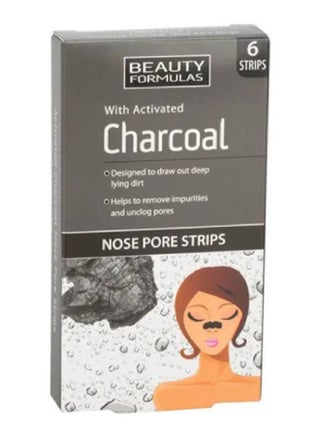 Activated Charcoal Nose Pore Strips 6 Count 15grams - view 2