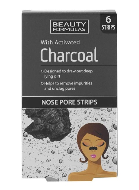 6-Strips Charcoal Nose Pore Strips 15grams