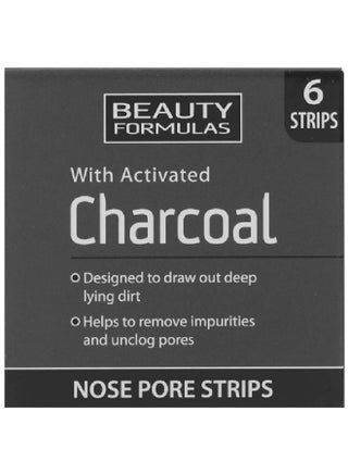 Activated Charcoal Nose Pore Strips 6 Count 15grams - view 3