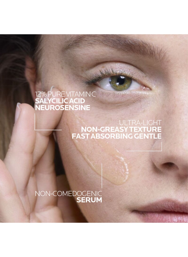 LA ROCHE-POSAY - 12% Pure Vitamin C Anti-Aging Face Serum 30ml - Image 1