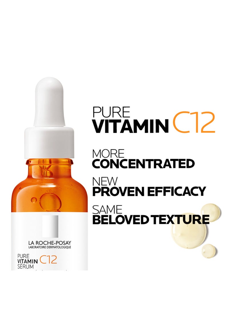LA ROCHE-POSAY - 12% Pure Vitamin C Anti-Aging Face Serum 30ml - Image 1