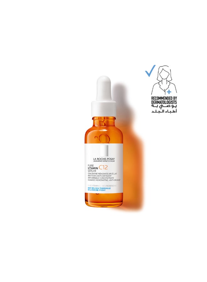 لاروش بوزيه فيتامين سي 10 نقي سيروم للتجاعيد ومقاومة علامات تقدم السن 30ملليلتر - Image 1