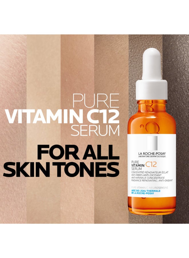 لاروش بوزيه فيتامين سي 10 نقي سيروم للتجاعيد ومقاومة علامات تقدم السن 30ملليلتر - Image 4