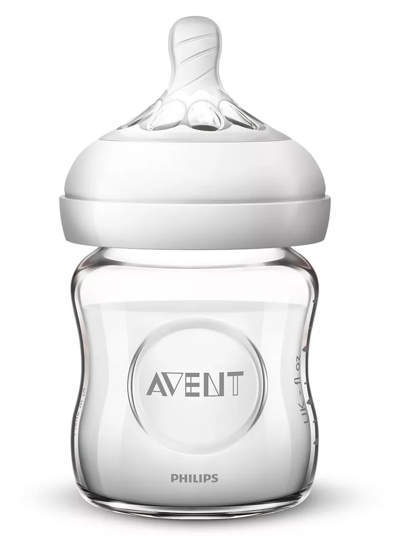 Philips Avent Pack Of 2 Ultra Flexible Silicone Natural Baby Bottle Teats Newborn Flow 0M+, Clear