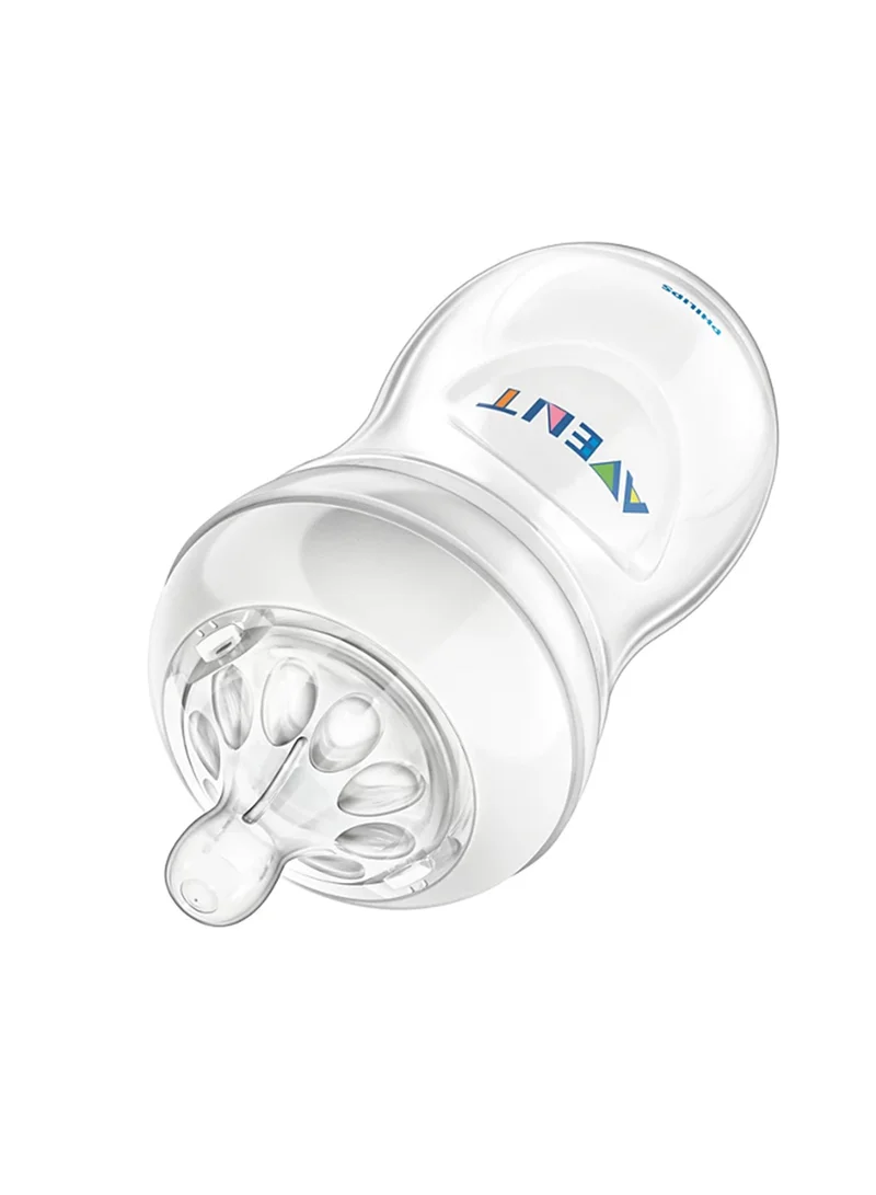Philips Avent Pack Of 2 Natural 2.0 Baby Feeding Teats 3M+ - Clear