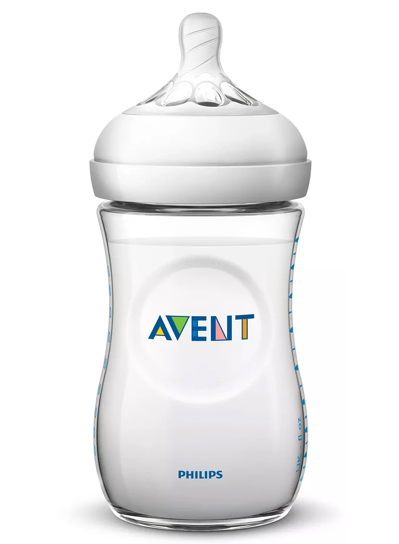 Philips Avent Pack Of 2 Natural 2.0 Baby Feeding Teats 3M+ - Clear