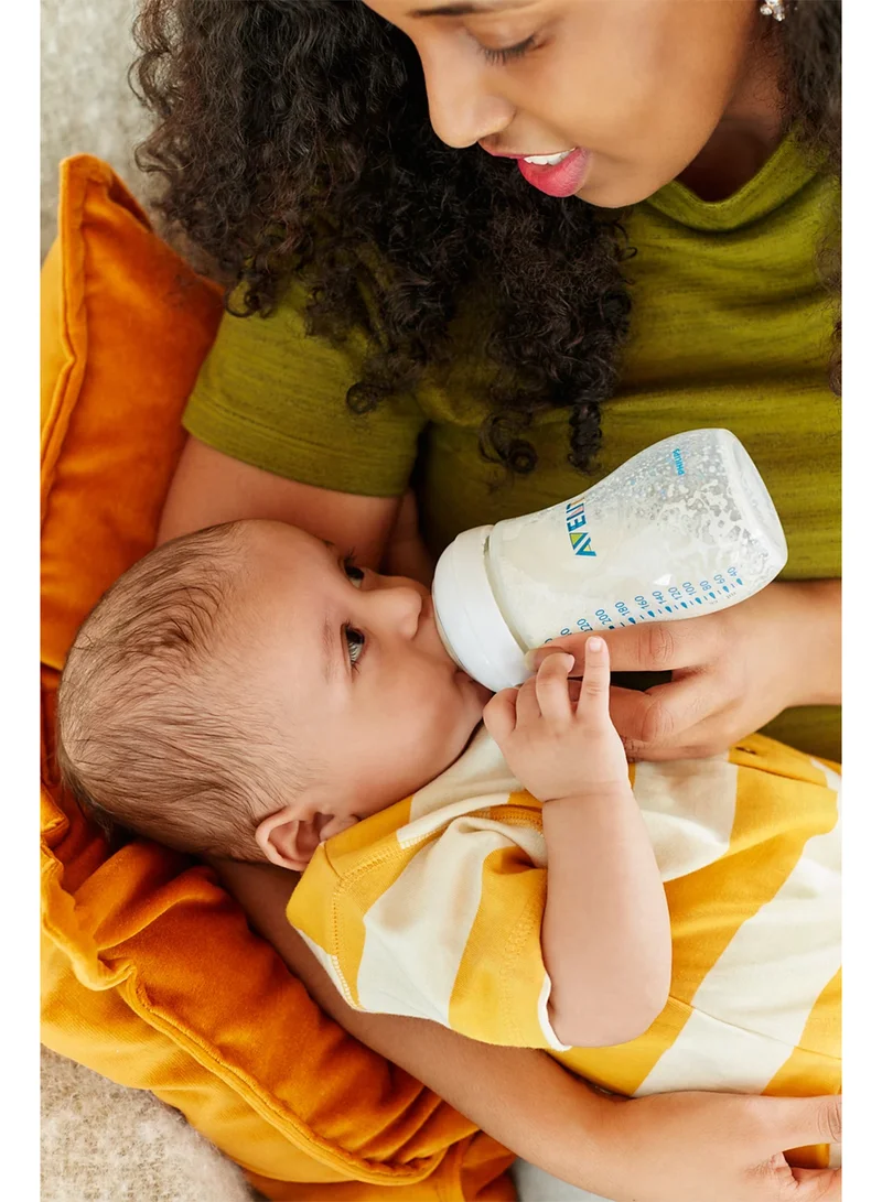 Philips Avent Pack Of 2 Natural 2.0 Baby Feeding Teats 3M+ - Clear