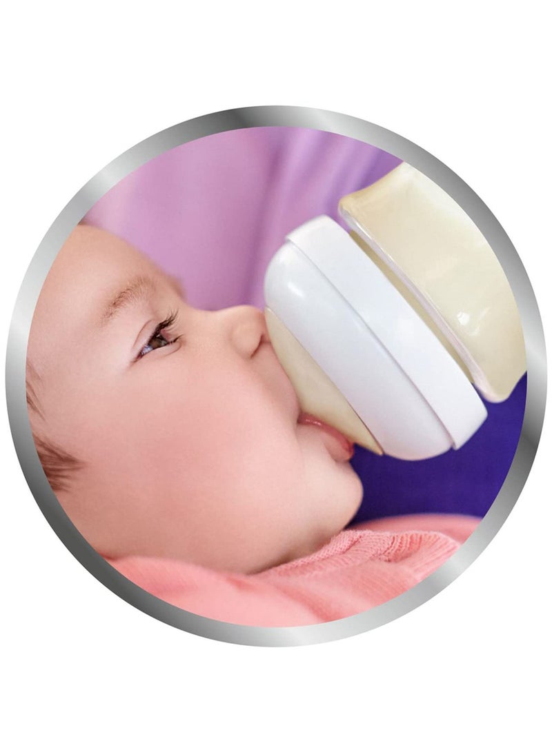 PHILIPS AVENT - Pack Of 2 Natural 2.0 Feeding Bottle Teats Variable Flow For 3m+, Clear - Image 1