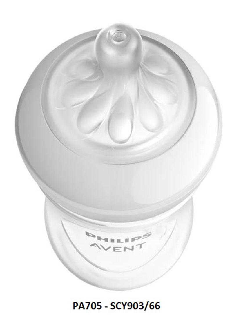 PHILIPS AVENT - Natural 3.0 Feeding Bottle Giraffe 260 ML - White - Image 1