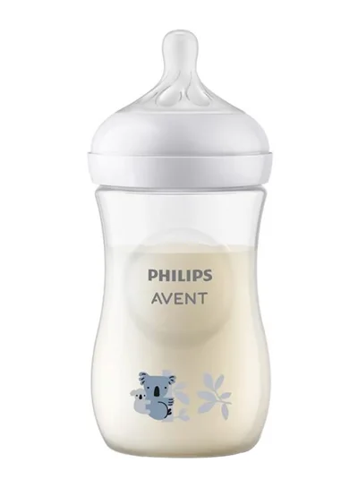 PHILIPS AVENT Natural 3.0 Feeding Bottle, 260 Ml , Koaola - White