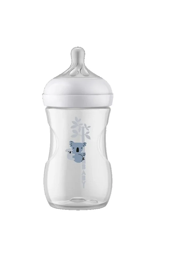 PHILIPS AVENT Natural 3.0 Feeding Bottle, 260 Ml , Koaola - White