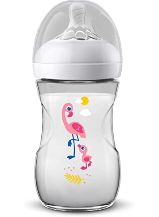 PHILIPS AVENT Natural 3.0 Feeding Bottle, 260 Ml , Koaola - White
