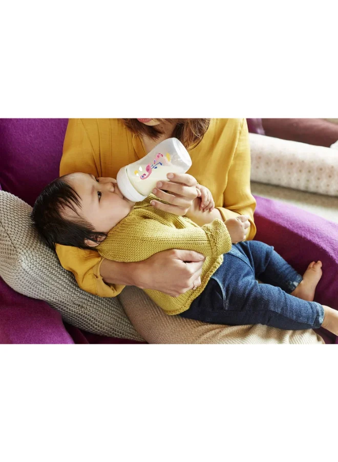PHILIPS AVENT Natural 3.0 Feeding Bottle, 260 Ml , Koaola - White