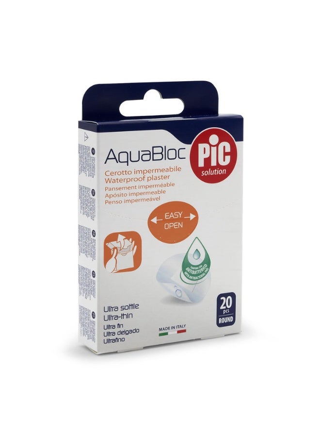PIC 20-Piece Aquabloc Waterproof Plasters - Image 2