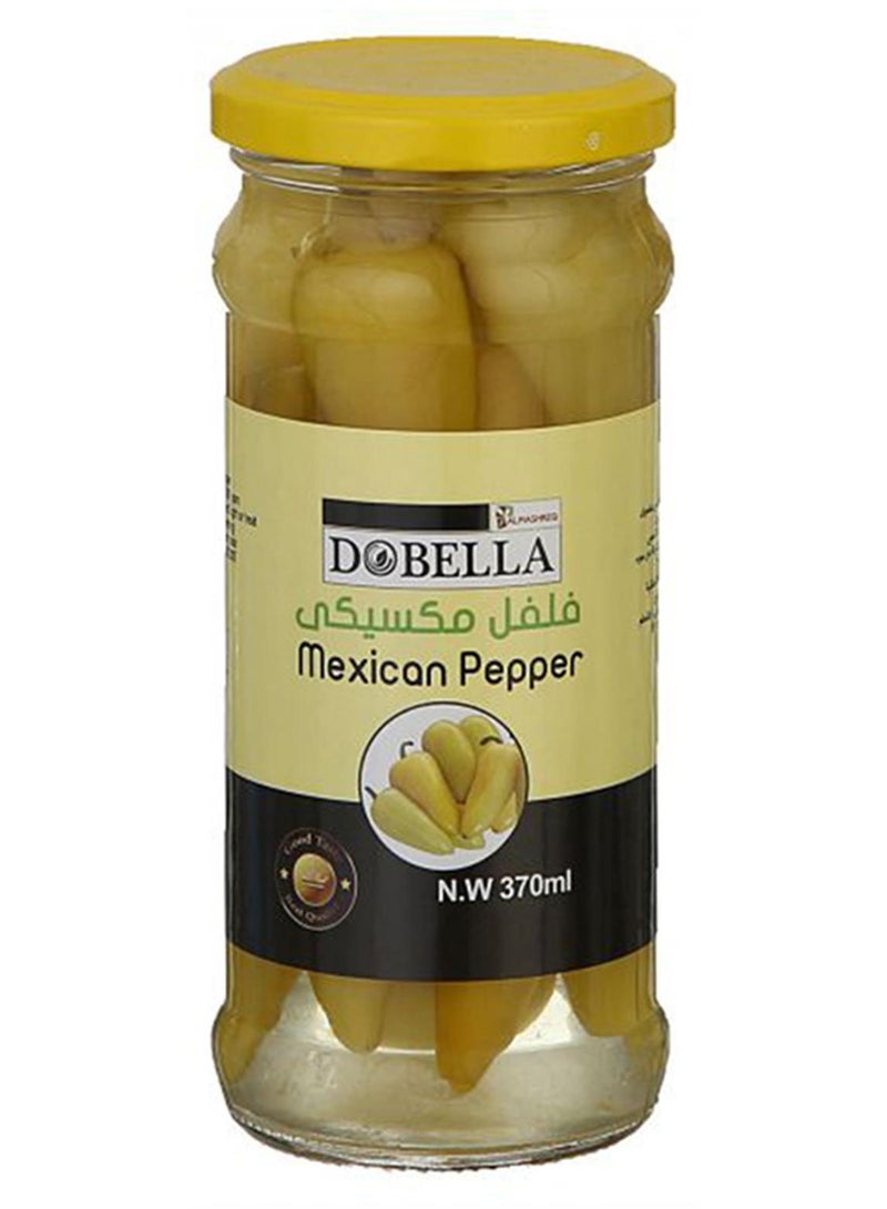 DOBELLA Pickled Mexican Pepper 370ml - Image 1