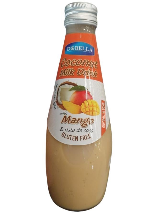 DOBELLA Coconut Milk With Mango And Nata De Coco 290ml - Image 1