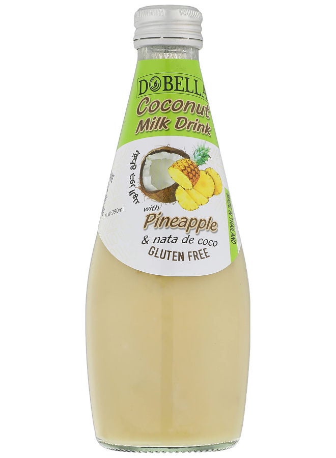 DOBELLA Coconut Milk With Pineapple And Nata De Coco 290ml - Image 1