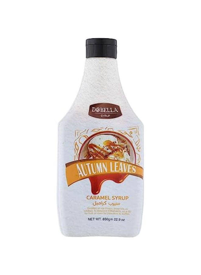DOBELLA Autumn Leaves Caramel Syrup 650grams 