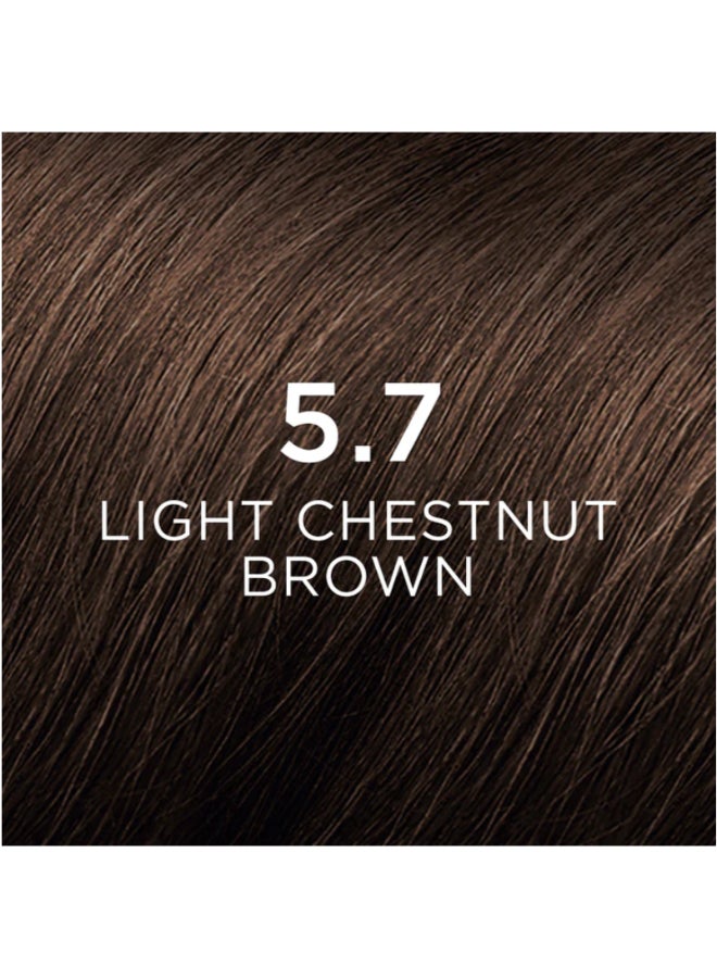 Phyto Botanical Pigment Permanent Hair Colour 5.7 Chatain Clair Marron Light Chestnut Brown Light Chestnut Brown 110ml - Image 4