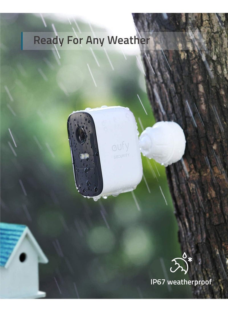 eufy - Security, eufyCam 2C 2-Cam Kit, Security Camera Outdoor, Wireless Home Security System with 180-Day Battery Life, HomeKit Compatibility, 1080p HD, IP67, Night Vision, No Monthly Fee - Image 1