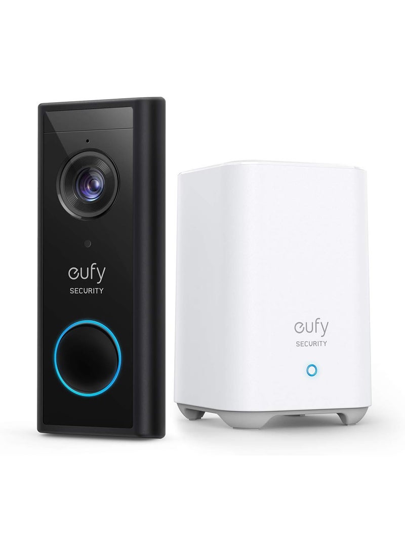 eufy - Security, Wireless Video Doorbell (Battery-Powered) with 2K HD, No Monthly Fee, On-Device AI for Human Detection, 2-Way Audio, Simple Self-Installation - Image 1