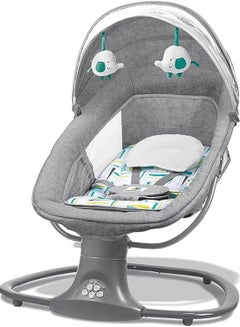 3-In-1 Multi-Functional  Baby Bassinet Swings With Remote Control And 5 Adjustable Speeds, Upto 36 Months, Grey - pnsku/N35997017A/45/_/1724247245/dff498df-81b3-4e8f-8fa1-cfb5ebee402b