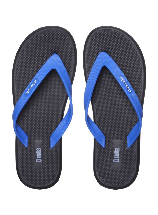 Tokyo Thin-Strap Flip Flops Black/Blue - pnsku/N36038888V/45/_/1734589773/25a4b0ac-65aa-4362-ac1c-8ba1c9b2c982