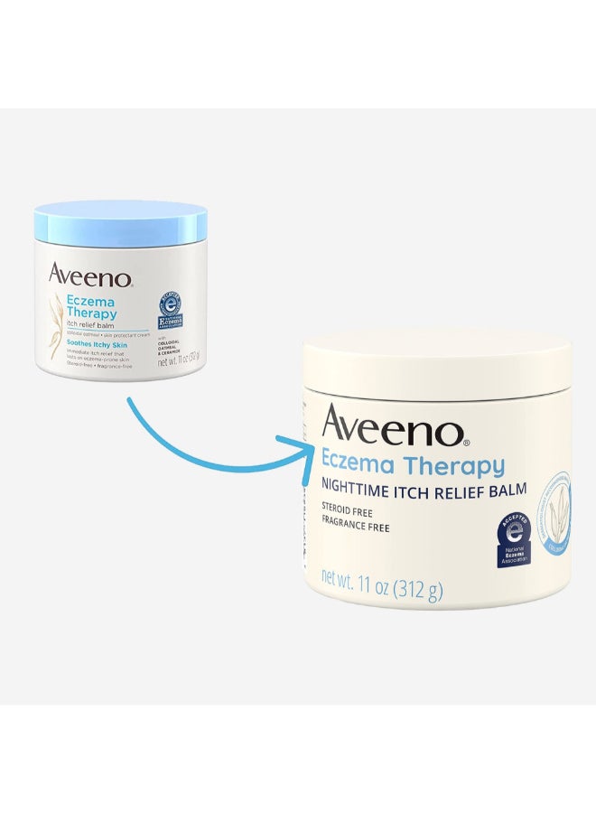 Aveeno - Eczema Therapy Itch Relief Balm Skin Protection Cream 312grams - Image 1