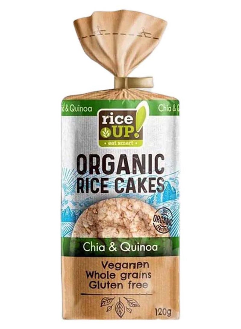 Chia And Quinoa Organic Rice Cake 120grams