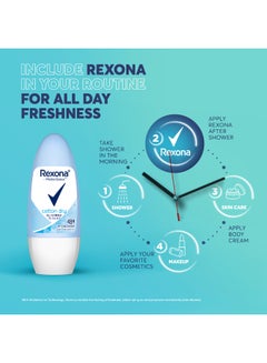 Rexona Motion Sense Cotton Dry Women Roll On 50ml  - Image 3