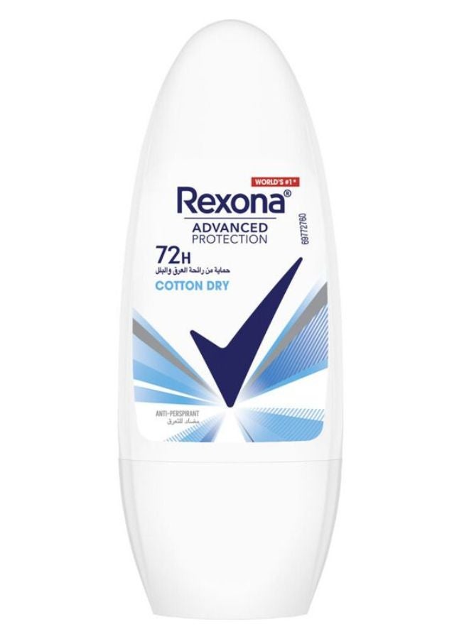 Rexona Motion Sense Cotton Dry Women Roll On 50ml  - Image 1