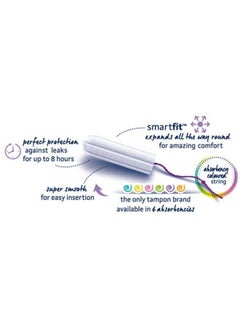 Lil-Lets Smartfit Super Plus Non Applicator 16 Tampons White  - Image 2