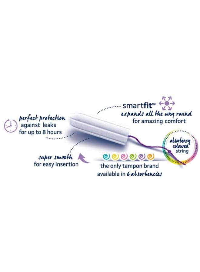 Lil-Lets - Smartfit Super Plus Non Applicator 16 Tampons White - Image 1